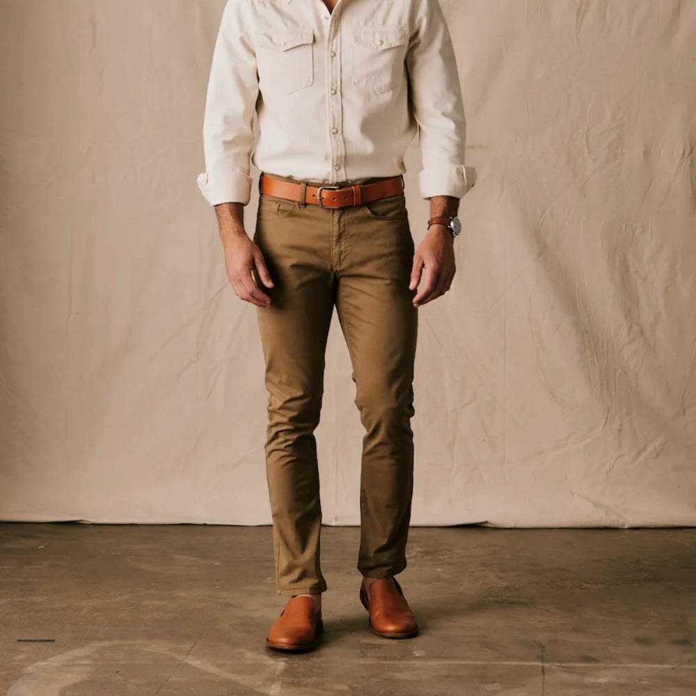 FLINT AND TINDER 365 Pant - Slim in Earth 30